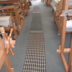 Halstørklæder i deflected dobbelt weave