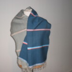 6 skaftet satin, med skift af binding midtvejs